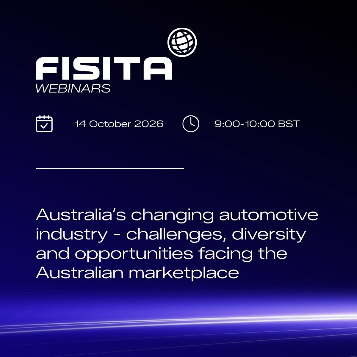 Register for the FISITA and SME-A webinar on Australia's changing automotive industry